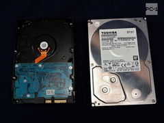 3TB Жесткий диск 3.5" HDD SATA-III 6Gb/s Toshiba DT01ACA300 Внутренний для ПК 7200 об/мин буфер 64МБ. Пробег 9000ч - Pic n 275295