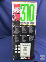 Раритет Сканер A4 AGFA SnapScan 310 MAC Version планшетный A4 CCD, 300 dpi, SCSI p/n:44.68502.021 Мануал драйвер на CD дисках + Контроллер SCSI  - Pic n 311073
