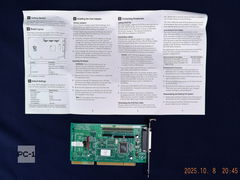 Раритет Сканер A4 AGFA SnapScan 310 MAC Version планшетный A4 CCD, 300 dpi, SCSI p/n:44.68502.021 Мануал драйвер на CD дисках + Контроллер SCSI  - Pic n 311073