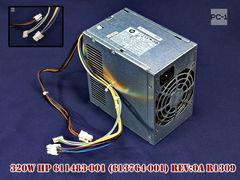 Блок питания для Сервера ПК 320W HP 611483-001 (613764-001) rev:0A R1309 6PIN P2 для Pro 4000 6000 6005 6200 6300 6305 Elite 8000 8100 8200 8300 HP De