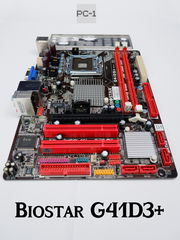 Материнская плата Socket LGA775 Biostar G41D3+ Ver. 6.0 ntel G41 2DDR3 1 слот 16x PCI-E D-Sub LAN MicroATX  - Pic n 311079
