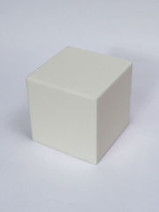 Белый Куб. Размер 6х6х6см. Подставка под товар. Торговое оборудование для бутиков, выкладка товара на витрину. - Pic n 310308