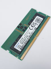 Модуль памяти DDR5 8GB Samsung Sodimm 5600мгц 44800Мб/с Тайминги: 46-46-46 1,1В M425R1GB4PB0-cwmod для ноутбука - Pic n 311098