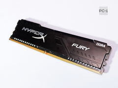 2шт. Память 16GB DDR4 KIT 2x8GB Kingston HyperX Fury HX426C16FB3K2/16 2666MHz, PC4-21300, CL16, 16-18-18-29, 1.2 В - Pic n 311140