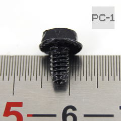 10шт. Чёрные Винты UNC 6-32 с шестигранной головкой для крепления комплектующих в корпус ПК.  - Pic n 284515