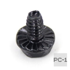 10шт. Чёрные Винты UNC 6-32 с шестигранной головкой для крепления комплектующих в корпус ПК.  - Pic n 284515