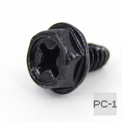 10шт. Чёрные Винты UNC 6-32 с шестигранной головкой для крепления комплектующих в корпус ПК.  - Pic n 284515