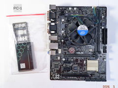 Комплект «Производительная платформа Kaby Lake» Asus H11DM-C + Intel Core i5-7400 - Pic n 311162