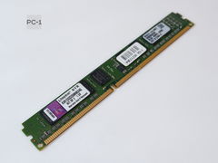 Комплект Оперативная память DIMM DDR3 4GB (2x2ГБ) Kingston KVR1333D3S8N9K2/4G 1333МГц. 10600Мб/с 1,5В  - Pic n 311123