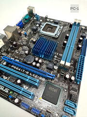 Материнская плата LGA 775 ASUS P5G41T-M LX2/GB; Intel GMA X4500; DDR3; PCI Express; SATA 3 Гбит/с; Realtek RTL8112L 1гбит/с; microATX - Pic n 311171