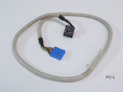 Front Panel HD Audio AC97 кабель с разъема материнской платы на переднюю front panel панель корпуса системного блока с аудио разъемами AC97 или HDA - Pic n 311174