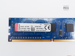 Оперативная память DDR3 8Gb (Kit 2шт. 4+4Gb) Kingston KVR16N11S8/4 PC3 12800МБ/с 1600МГц 1,5В Тайминги 11 контактов 240 чипов 8шт односторонняя - Pic n 263879