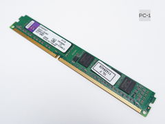 Оперативная память DDR3 8Gb (Kit 2шт. 4+4Gb) Kingston KVR13N9S8/4 PC3 10600МБ/с 1333МГц 1,5В Тайминги 9 контактов 240 чипов 8шт односторонняя - Pic n 244041