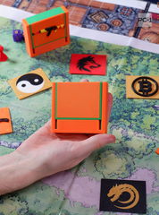 80х73х20см Органайзер трансформер для USB Type-C Flash носителей, Токенов, ЭЦП. Премиум Флешница Game shooter + 3шт сменные скины на магнитах - Pic n 311207