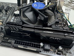 Оперативная память DDR4 8GB KIT 2x4GB Kingston HyperX FURY Black PC25600, тайминги 16-18-18-32, радиаторы, 1.35v - Pic n 311216