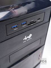 Кардридер USB3.0, Type-C (USB-C), TF SD карт в корпус ПК в отсек 5,25 дюйма. Полный комплект, сунул в комп -работает! - Pic n 311222