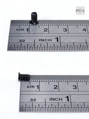 50шт. Винты 6#-32 6-32x6mm Для HDD 3.5" с плоской головкой 5,6mm без конуса, длина винта 6мм, Диаметр резьбы 3,4мм для крепления диска в корзин - Pic n 311230