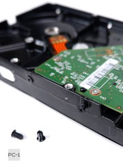 50шт. Винты 6#-32 6-32x6mm Для HDD 3.5" с плоской головкой 5,6mm без конуса, длина винта 6мм, Диаметр резьбы 3,4мм для крепления диска в корзин - Pic n 311230