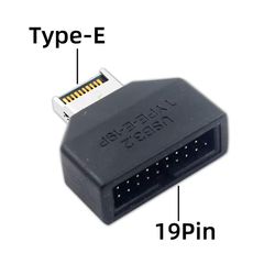 USB 3.2 Gen2 Front Panel Header to USB 3.0 19 Pin Header Converter Адаптер TYPE-E на 19/20PIN - Pic n 311151
