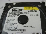 Жесткий Диск HDD IDE 80Gb Western Digital WD800 /7200rpm /2Mb /Битые сектора
