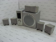 Акустическая система 5.1 Microlab A-6662 /число каналов: 5.1, мощность: 99 Вт, 50-20000 Гц, материал колонок: пластик, материал сабвуфера: дерево /пульт ДУ /BOX