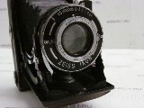 Фотоаппарат советский среднеформатный шкальный Москва-1 /плёнка типа 120 (рольфильм) /Размер кадра 6?9 см /Редкая модель, затвор трофейный (Zeiss Ikon Klio) /Объектив «Индустар-23» 4,5/110 /1947-48г (