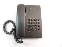 Телефон проводной Panasonic KX-TS2350RU /повторный набор номера, тональный набор, регулятор громкости звонка