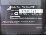 Видеомагнитофон Panasonic NV-SD420 без ПДУ - Pic n 45458