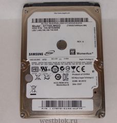 Жесткий диск SATA 2.5" 750GB Samsung  - Pic n 56516