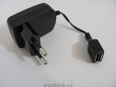 Зарядное устройство USB 5V 500mA